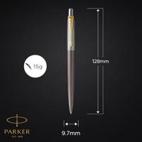 Balpen parker jotter grey collection gt m grijs - thumbnail