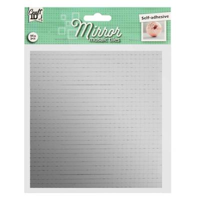Creative Craft Group Zelfklevende mozaïek spiegel steentjes, 960st.