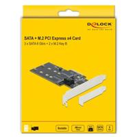 DeLOCK 90499 interfacekaart/-adapter M.2,SATA Intern - thumbnail