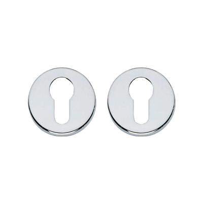 Rozet PC rond verdekt kunststof chroom