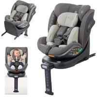 Autostoel - BABYAUTO - SCUDDA - Groep 0/1/2/3 - 40/150 cm - I-Size - Draaibaar - Verstelbare rugleuning - Verkleiner - Steunpoot - Olijfgroen - thumbnail