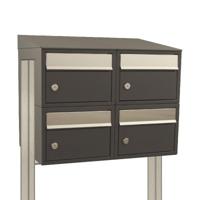 Stoer! Brickset 2-Breed, 2-Hoog Met Dak Op Statief Antraciet - 40215065_2x2ds - thumbnail