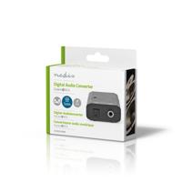 Nedis ACON2506BK Digital Audio-omvormer 1-wegs Toslink Female Digitale Rca Female - thumbnail