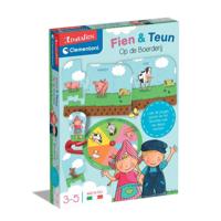 Clementoni fien & teun boerderij educatief spel - thumbnail