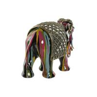 Decoratieve figuren Home ESPRIT Multicolour Hars Olifant 31 x 14 x 22 cm - thumbnail