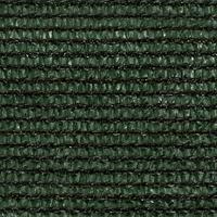 VidaXL Zonnezeil 160 g/m² 4,5x4,5x4,5 m hdpe donkergroen - thumbnail