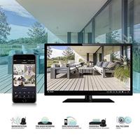 Full-HD vierkanaals netwerkvideorecorder voor bewakingsdoeleinden om je IP-camerastreams te bekijken, op te nemen en af te spelen. - thumbnail