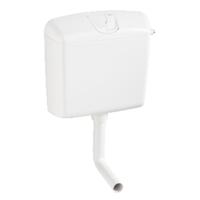 Wisa 1036 laaghangend reservoir Duaflush wit 8050423800 - thumbnail