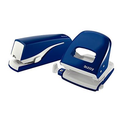 Nietmachine Leitz NeXXt elektrisch flatclinch 20 vel blauw Nietmachine Leitz NeXXt elektrisch flatclinch 20 vel blauw