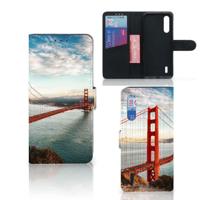 Xiaomi Mi 9 Lite | Flip Cover | Golden Gate Bridge - thumbnail