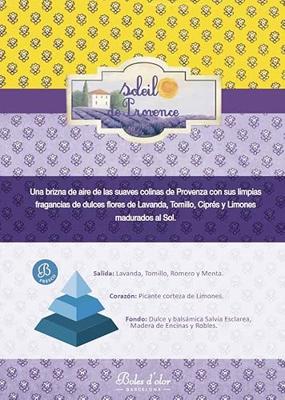 Geurolie Brumas de ambiente 50 ml Soleil de Provence Lavendelveld Boles d'olor - Boles d olor