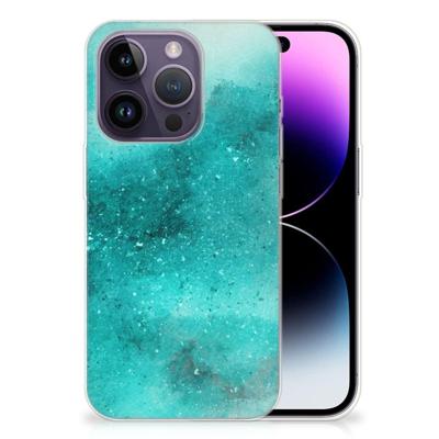 Smartphone hoesje Apple iPhone 14 Pro Painting Blue Smartphone hoesje Apple iPhone 14 Pro Painting Blue