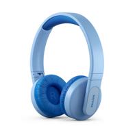 PHILIPS Kids Draadloze on-ear-koptelefoon, draadloze koptelefoon voor kinderen met Bluetooth met gelimiteerd volume, 28 uur afspeeltijd, kleurrijk ontwerp & lichtgewicht, Blauw (Blue) - thumbnail