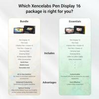 Xencelabs Pen Display 16" Studio Series Bundle - thumbnail