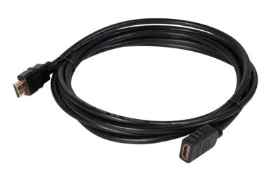 Club 3D premium high speed hdmi 2.0 extension kabel (zwart, 3 meter, cac-1321)