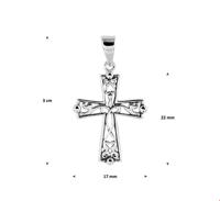 TFT Hanger Zilver Kruis - thumbnail