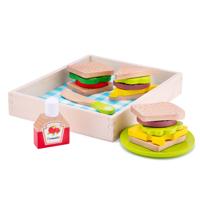 New Classic Toys houten sandwich set - thumbnail