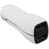 Xccess Car Charger Dual USB 2.1A White - thumbnail