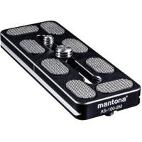 Mantona AS-100-2M Snelwisselplaat Schroefdraad (buiten)=1/4, 3/8 - thumbnail