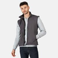 Ragetta RG844 Ablaze Printable Bodywarmer - Seal Grey/Black - M - thumbnail