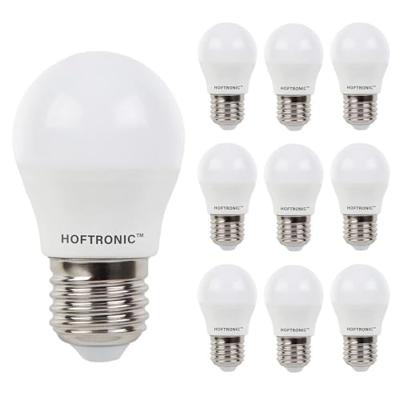 10x E27 LED Lamp - 4,8 Watt 470 lumen - 6500K daglicht wit licht - Grote fitting - Vervangt 40 Watt - G45 vorm 10x E27 LED Lamp - 4,8 Watt 470 lumen - 6500K daglicht wit licht - Grote fitting - Vervangt 40 Watt - G45 vorm