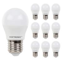 10x E27 LED Lamp - 4,8 Watt 470 lumen - 6500K daglicht wit licht - Grote fitting - Vervangt 40 Watt - G45 vorm - thumbnail