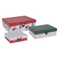 Koopman Geschenkdozenset kerst, set van 3 - thumbnail