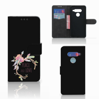 LG V40 Thinq Leuk Hoesje Boho Text - thumbnail