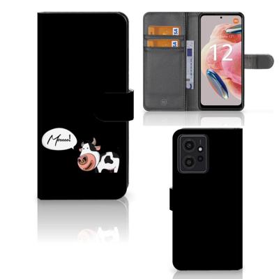 Xiaomi Redmi Note 12 4G Leuk Hoesje Cow Xiaomi Redmi Note 12 4G Leuk Hoesje Cow
