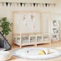 Kinderbedframe 70x140 cm massief grenenhout - thumbnail