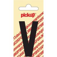 Plakletter Nobel Sticker zwarte letter v den haag Pickup - Pickup - thumbnail