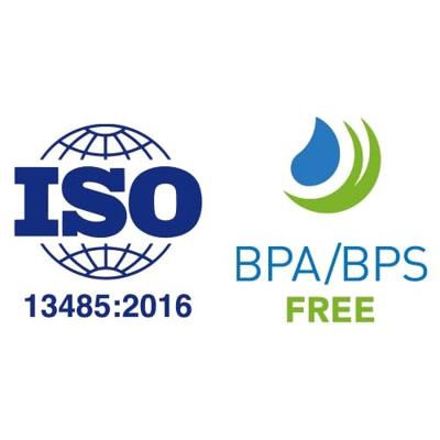 Nalgene On-The-Fly Lock-Top Sustain Bottle, 700 ml drinkfles (Grijs/transparant)