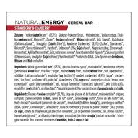 Powerbar Natural Energy Cereal Bar Strawberry en Cranberry - thumbnail