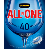 Jumbo All in One Vaatwastabletten 40 x 19g - thumbnail