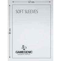 GameGenic - Soft Card Sleeves Transparant (100 stuks) - thumbnail