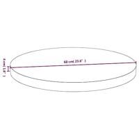 Tafelblad 60x4 cm bamboe - thumbnail