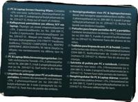 Q-CONNECT reinigingsdoekjes, multifunctioneel gebruik, doos van 100 zakjes - thumbnail