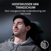 Razer Iskur V2 - Gaming stoel met adaptieve lendensteun (schuimvulling met hoge dichtheid, milieuvriendelijk, oplosmiddelvrij EPU kunstleer, 4-D armleuningen) Zwart - thumbnail
