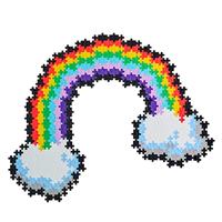 PlusPlus puzzle by number regenboog: 500 stuks 3913 - thumbnail