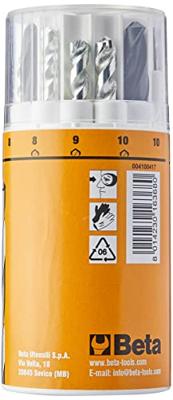 Beta 13-delig borenset item 410 en 6 steenboren hardmetaal 410MIX/SEL19 - 004100417