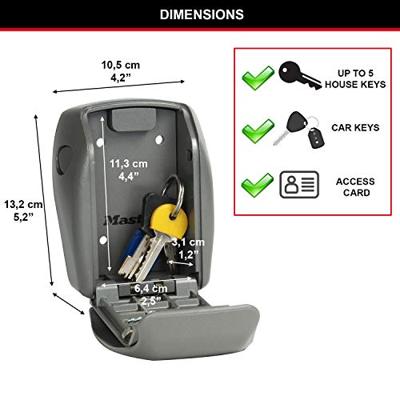 Master Lock Sleutelkluis zonder beugel - 5415EURD - thumbnail