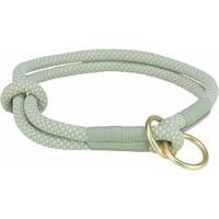 Trainingshalsbanden voor honden Trixie Soft Rope Groen Munt XS/S 30 cm - thumbnail