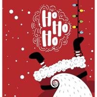 Servet l24b24 cm mood santas 20st Duni - Duni - thumbnail