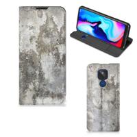 Motorola Moto G9 Play | Standcase | Beton Print - thumbnail