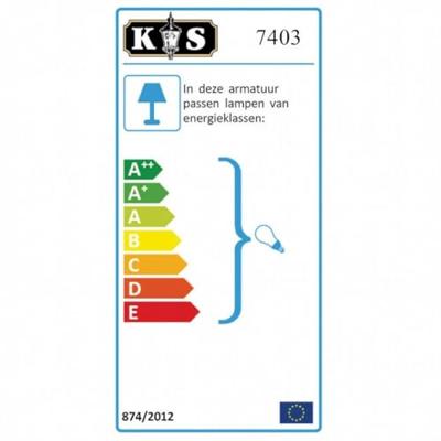 KS Verlichting Retro hang stallampVita - 7403