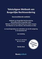 Tekstuitgave Wetboek van Burgerlijke Rechtsvordering - Dineke de Groot, Pauline Ernste - eBook (9789460942167) - thumbnail