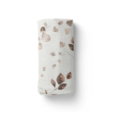 Yumi Baby hydrofiele luier XL Golden Hour 120x120 cm off white/lichtbruin/bruin Yumi Baby hydrofiele luier XL Golden Hour 120x120 cm off white/lichtbruin/bruin