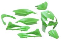 Edge Plaatset 9-delig voor yamaha jog r/ mbk machg - kawasaki groen - thumbnail