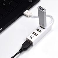 Hub USB Ewent EW1122 Wit - thumbnail