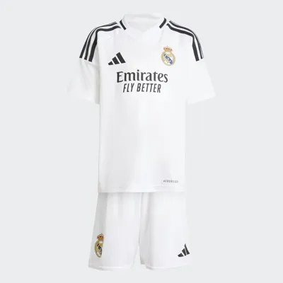 Real Madrid Minikit Thuis 2024/2025 - Maat 104 - Kleur: Wit | Soccerfanshop